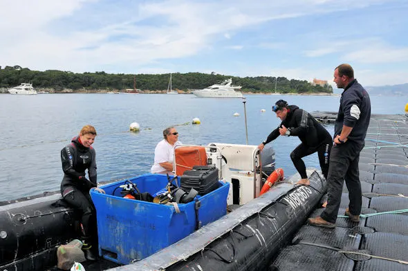 Ferme aquacole - Reportage plongeur.com